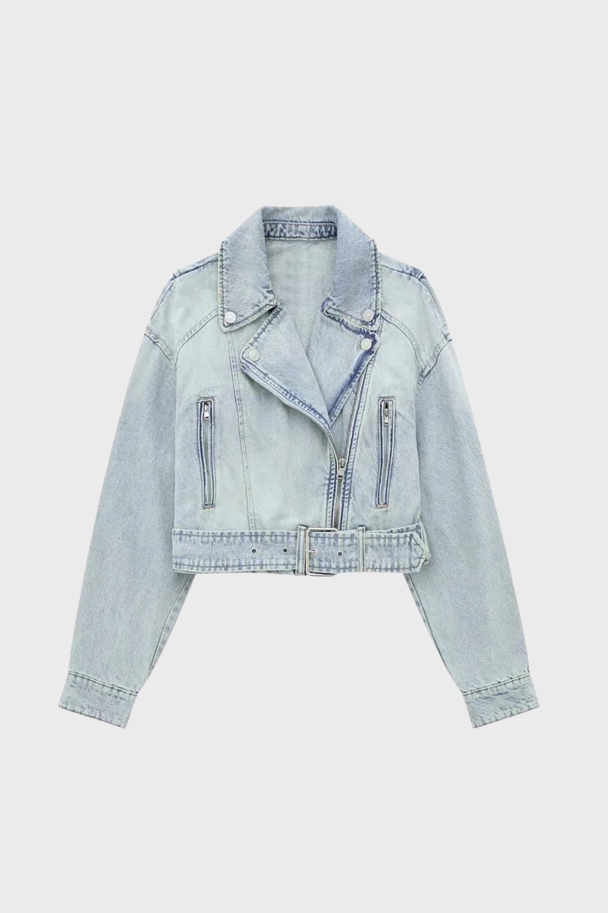 Chloe Jacket - classic denim jacket styled for a chic, everyday look