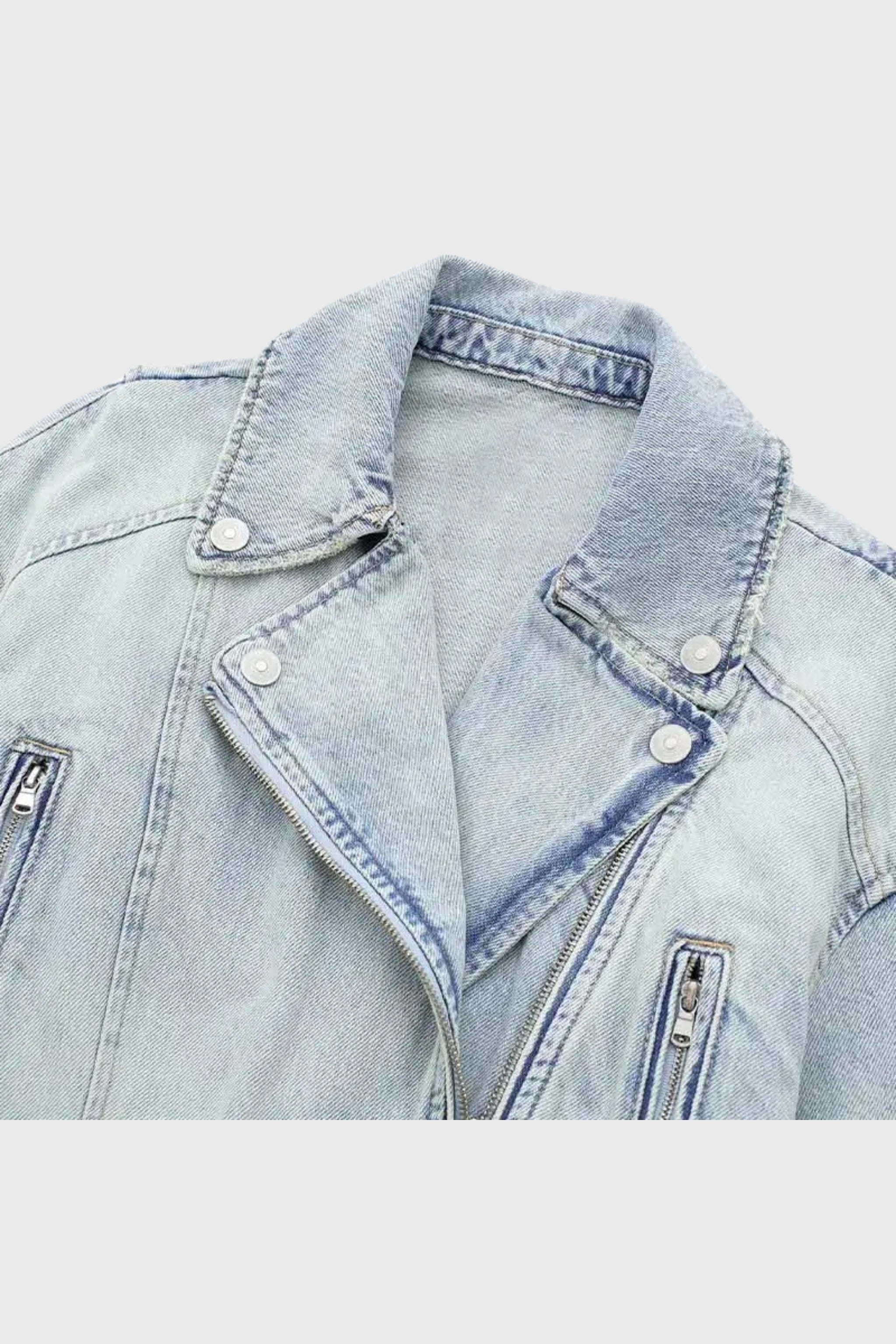 Chloe Jacket - classic denim jacket styled for a chic, everyday look